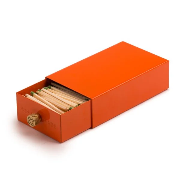 The Sliding Match Safe - Are you a firestarter? Play it chic with this pretty little match safe.