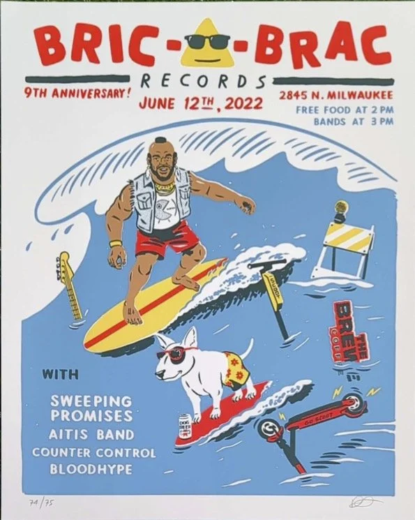 Bric-A-Brac 9 Year Anniversary Print