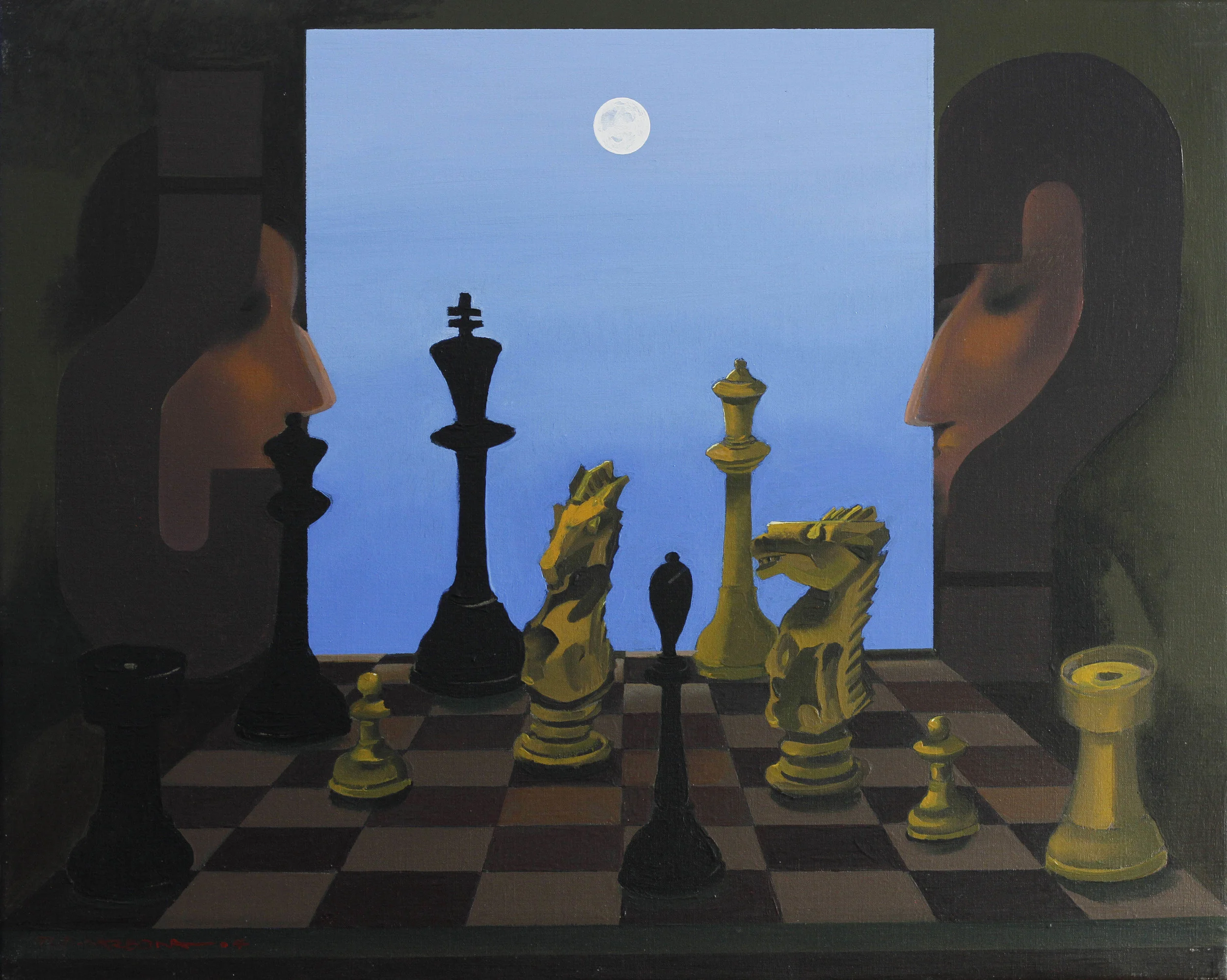 duel in the moonlight