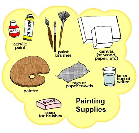 Painting Supplies 2 