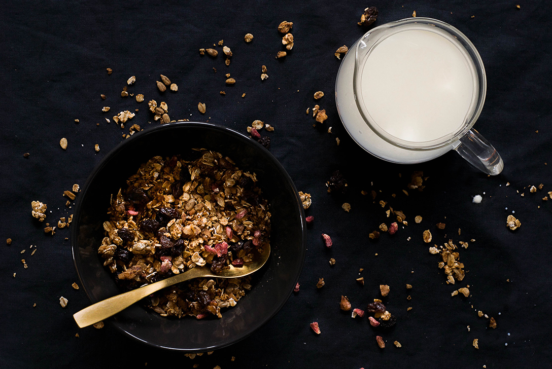 Frokost . En veldig godt og mettende frokost som du har til flere dager når du først lager.
