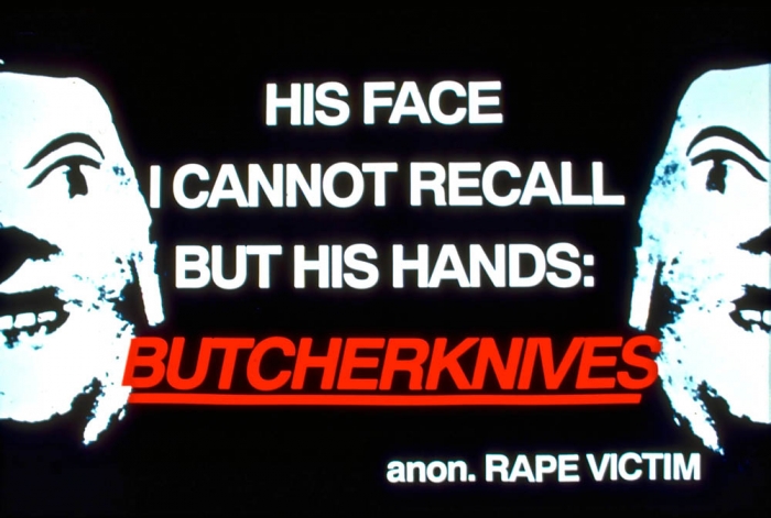   mockup for butcherknives, street poster, 1991  