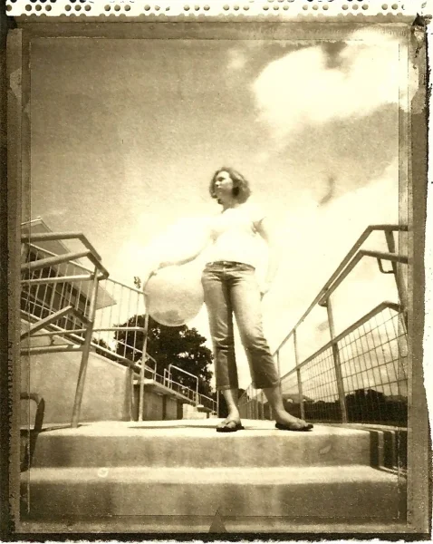P4 workshop- Polaroid/Pinhole/Platinum/Palladium, Saint Andrews High School, Austin, TX