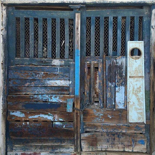 This door. #bluehues #happysaturday