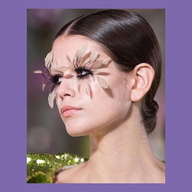 Lashes lashes! Always so good @patmcgrathreal and oh what a show @maisonvalentino #thoselashestho #patmcgrathreal #parisfashionweek2019