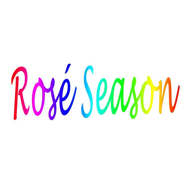 Much love to all those celebrating pride today and every day! #lgbtqpride #pride2019 #ros&eacute;season 🌹🍷🌈