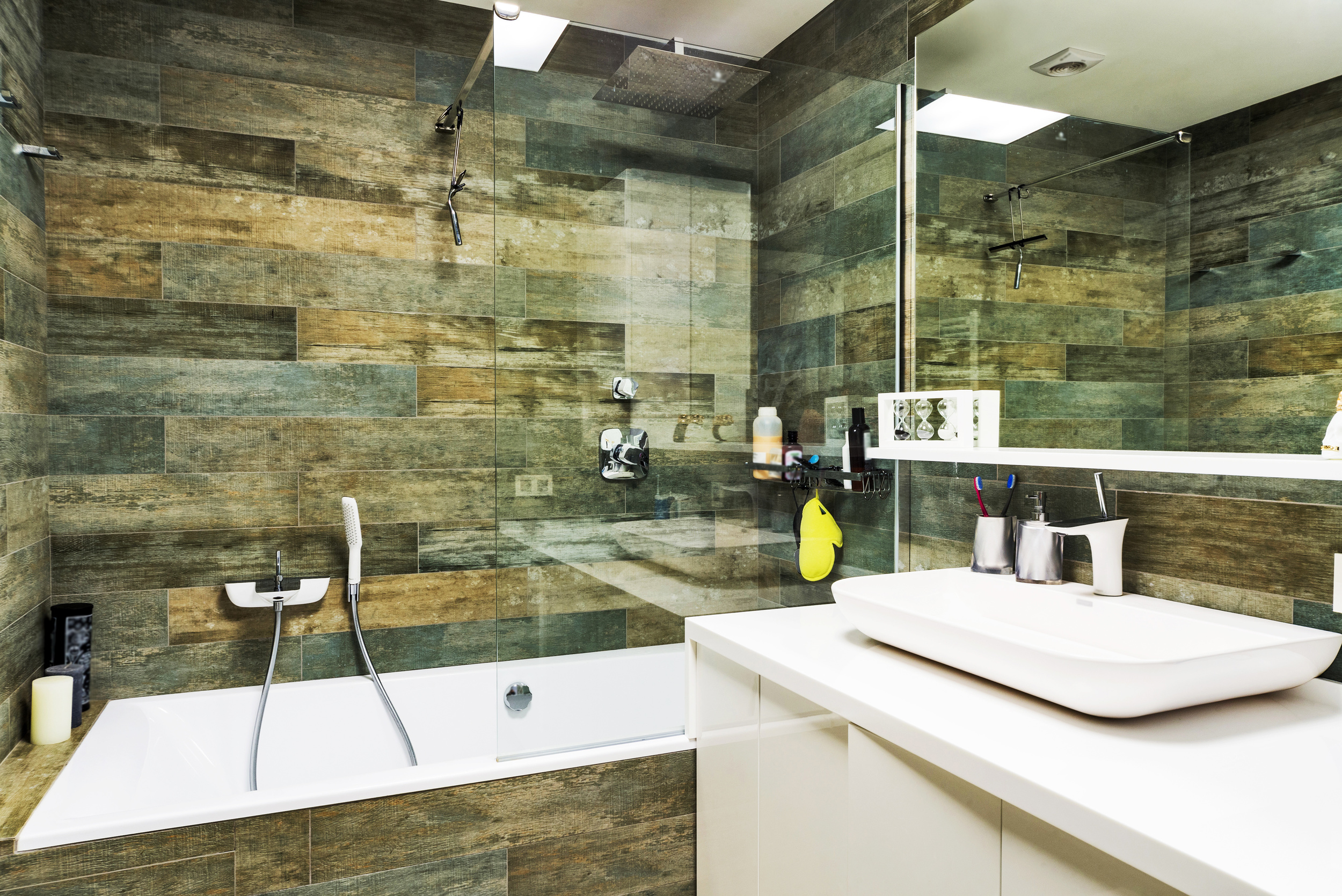 newly renovated bathroom