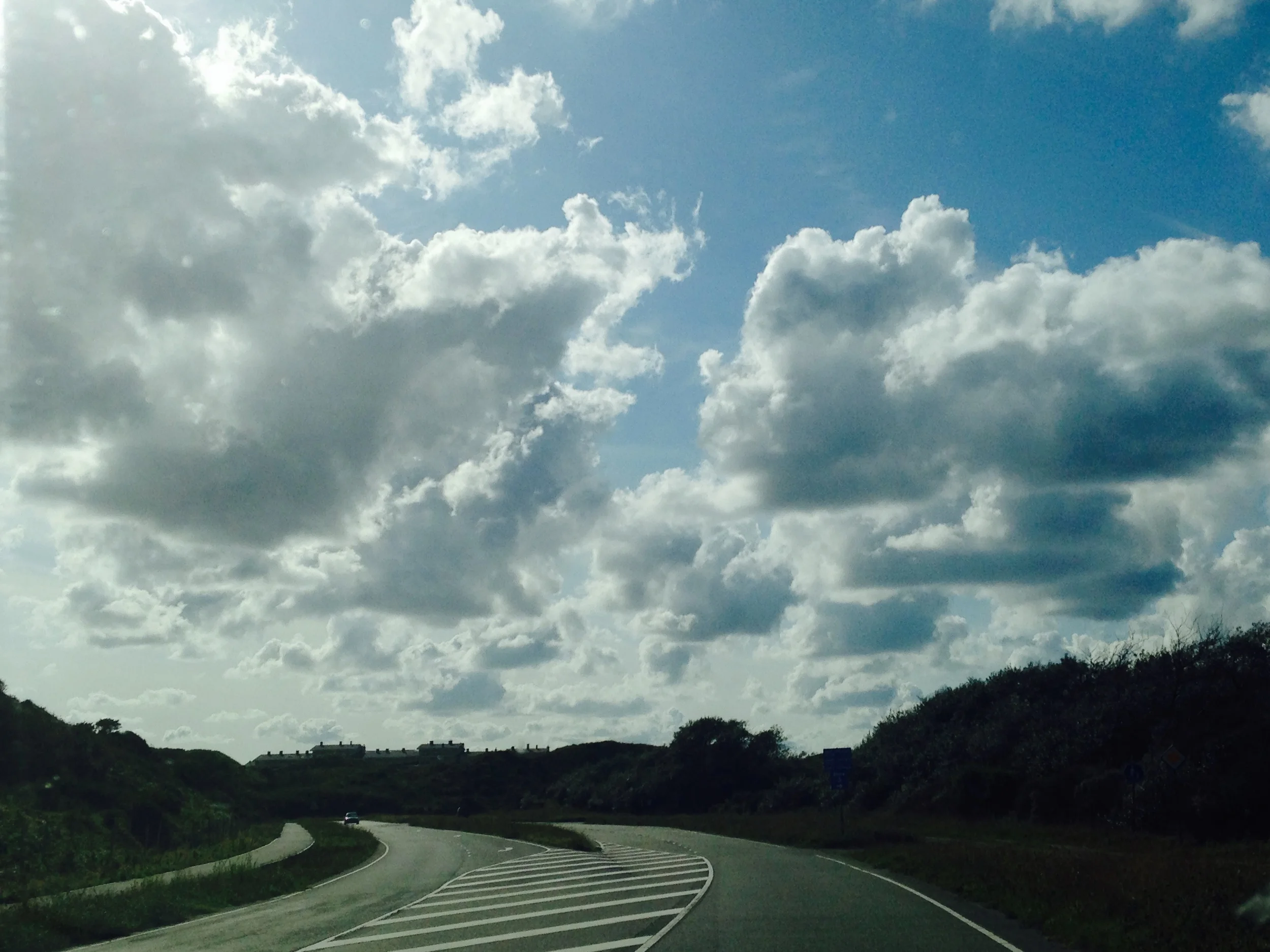Clouds at IJmuiden beach