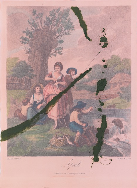 "April," by Julian Schnabel