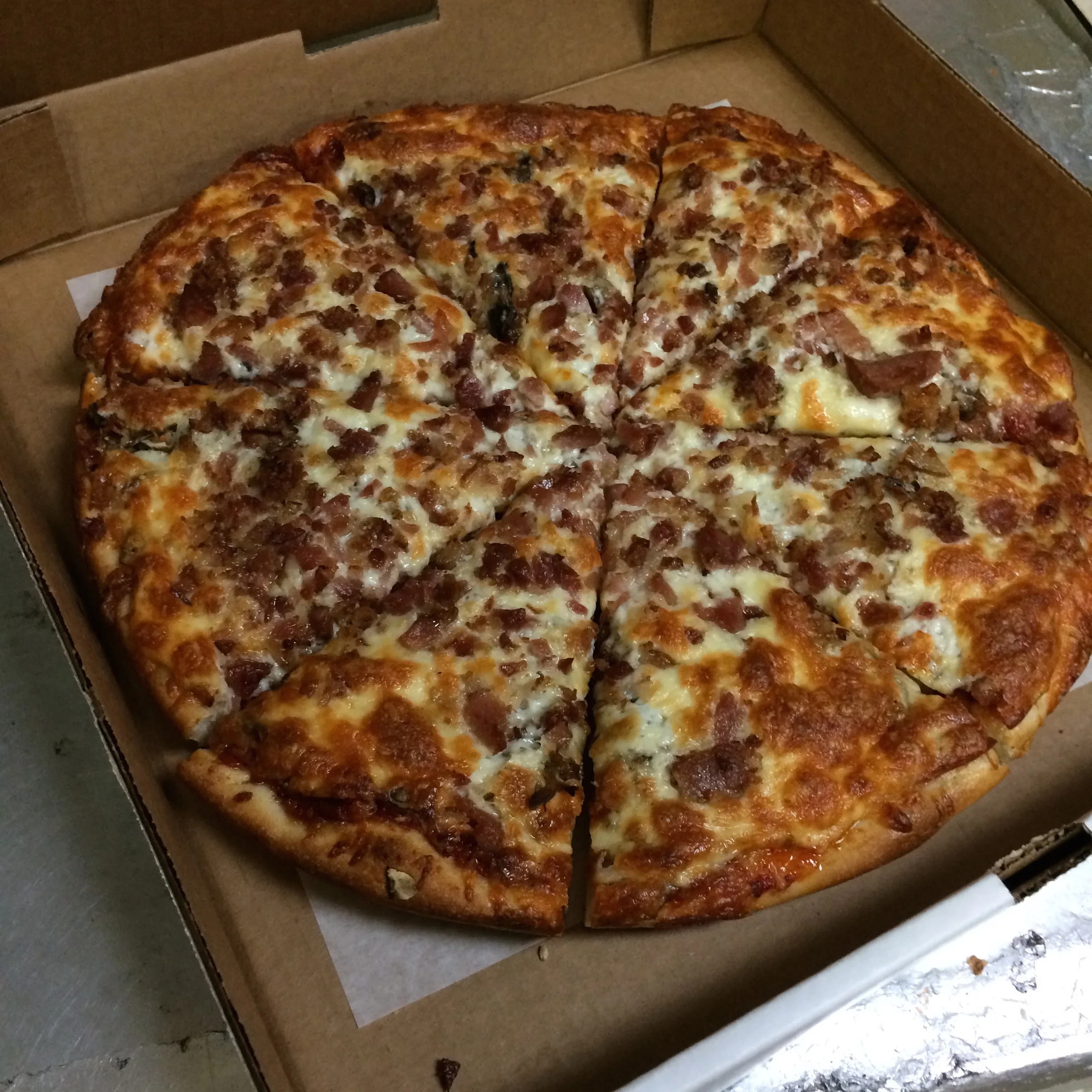 L 12" - Pep, mush, bacon
