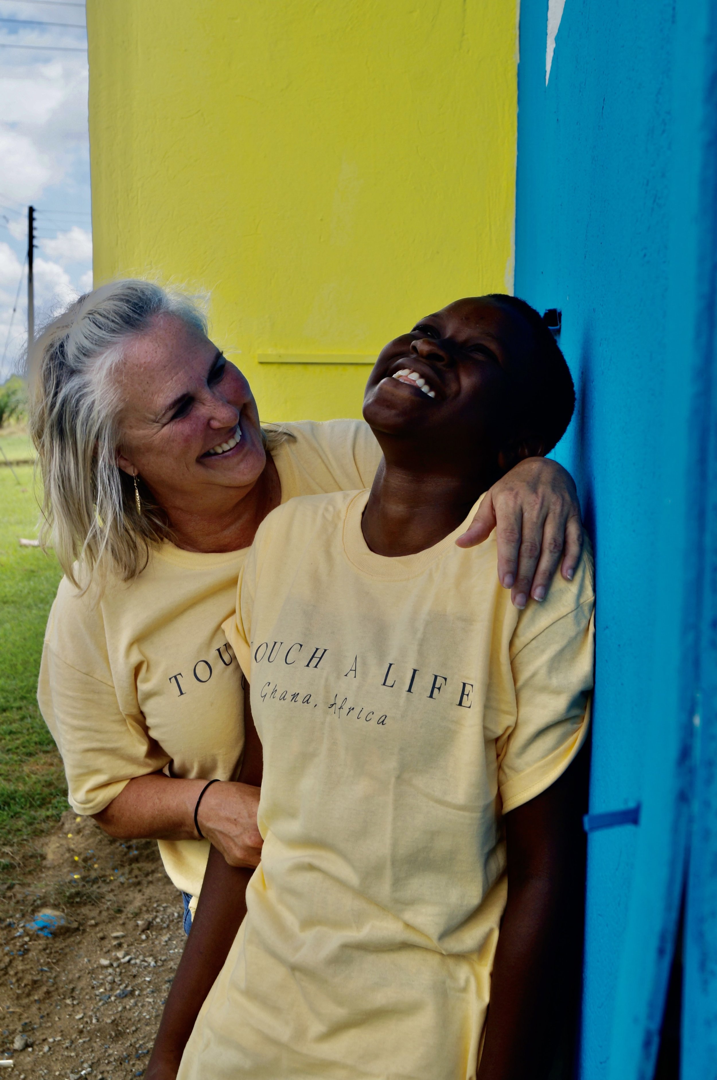  Jonna met Benedicta on her first trip to Ghana where an instant bond was formed. She has been sponsoring her care for 10+ years and the two communicate regularly. 