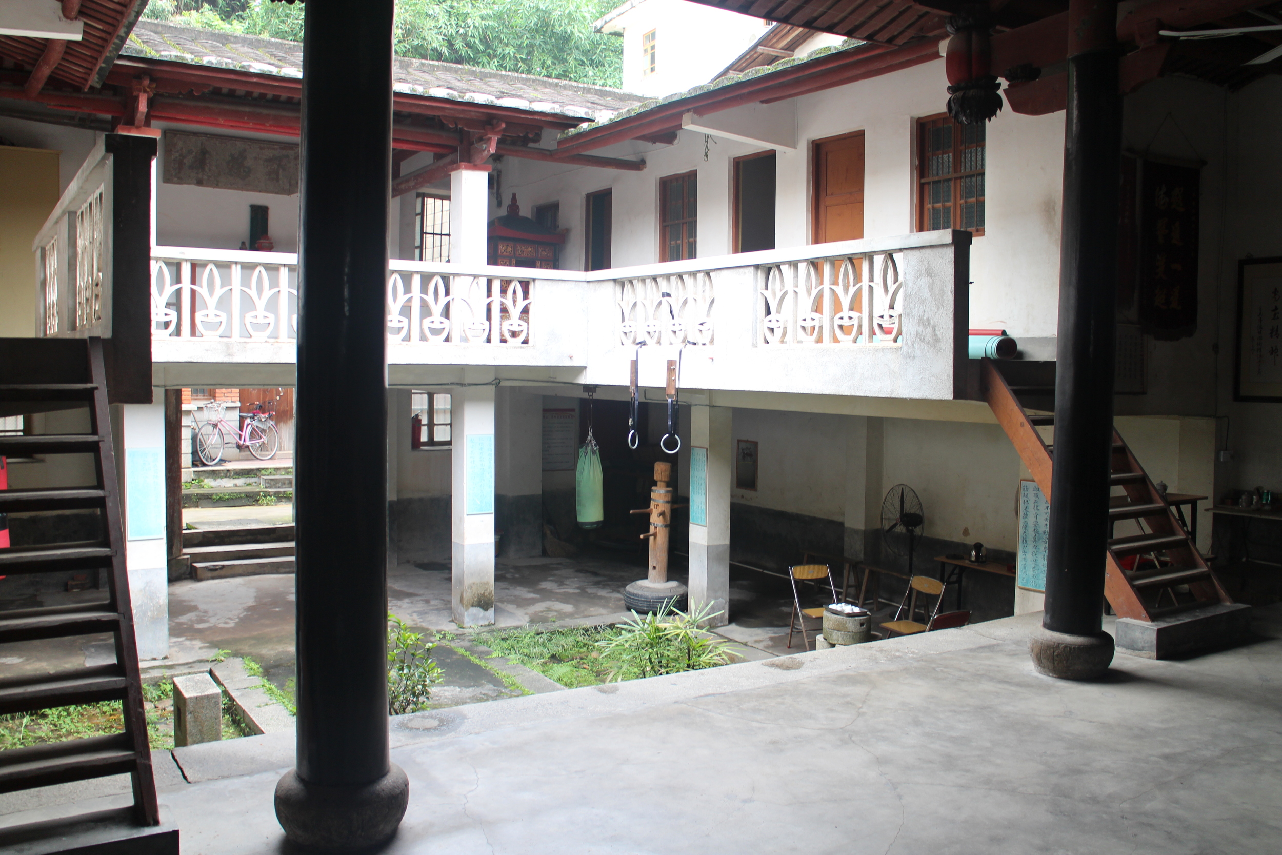 The Weng Gong Ci Martial Gym in Yong Chun