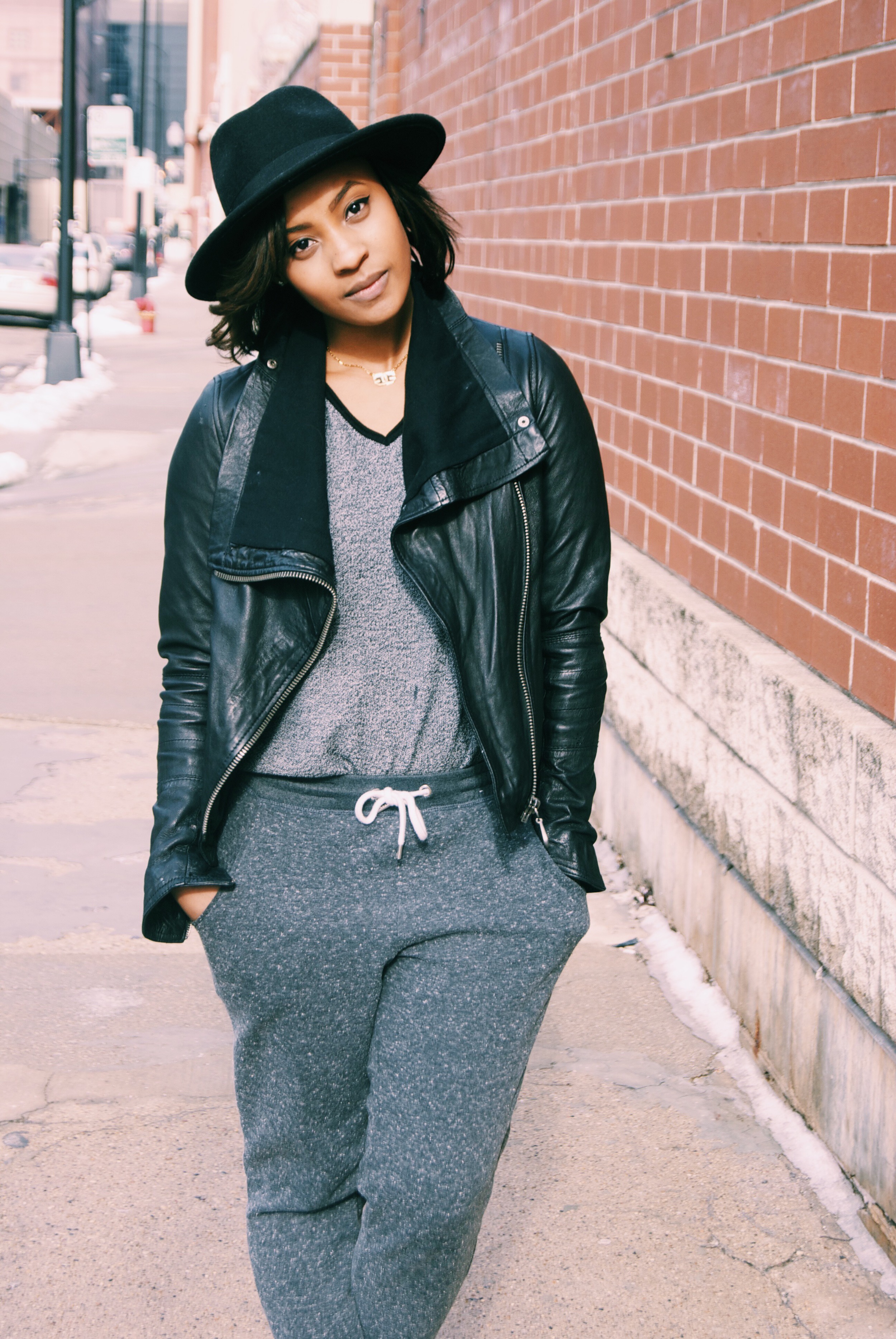 I've been living in these sweatpants by TopShop! Yes! I know they're sweatpants...sue me. I have never had sweatpants as comfy as these. They feel like a hug.