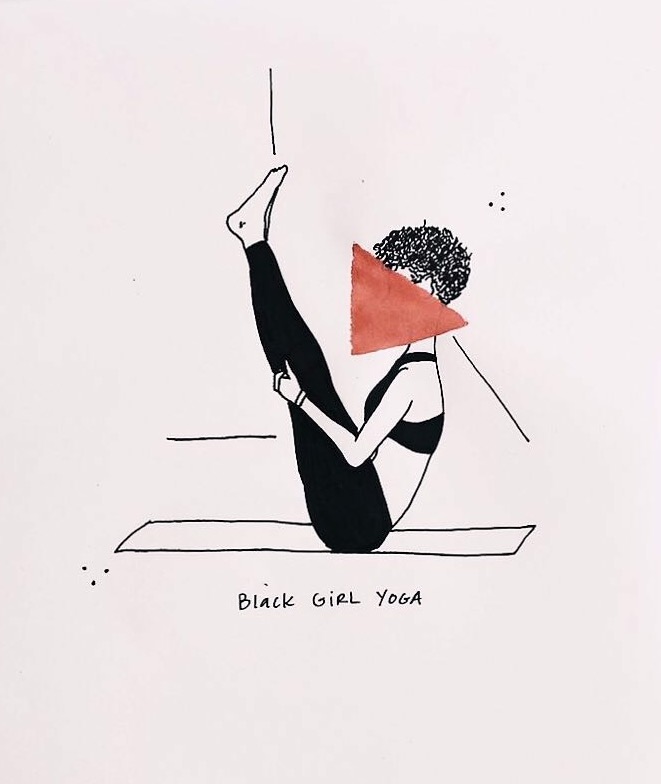 " Black Girl Yoga" 