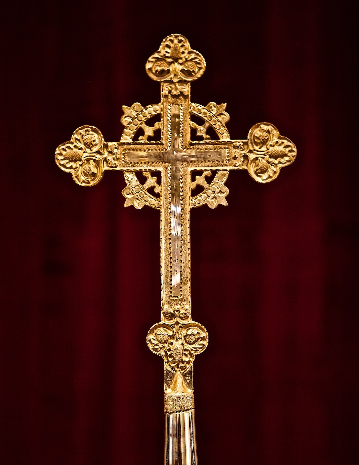 Syriac Orthodox Cathedral of St. Peter and St. Paul Ma'arrat Saidnaya - Golden Cross 