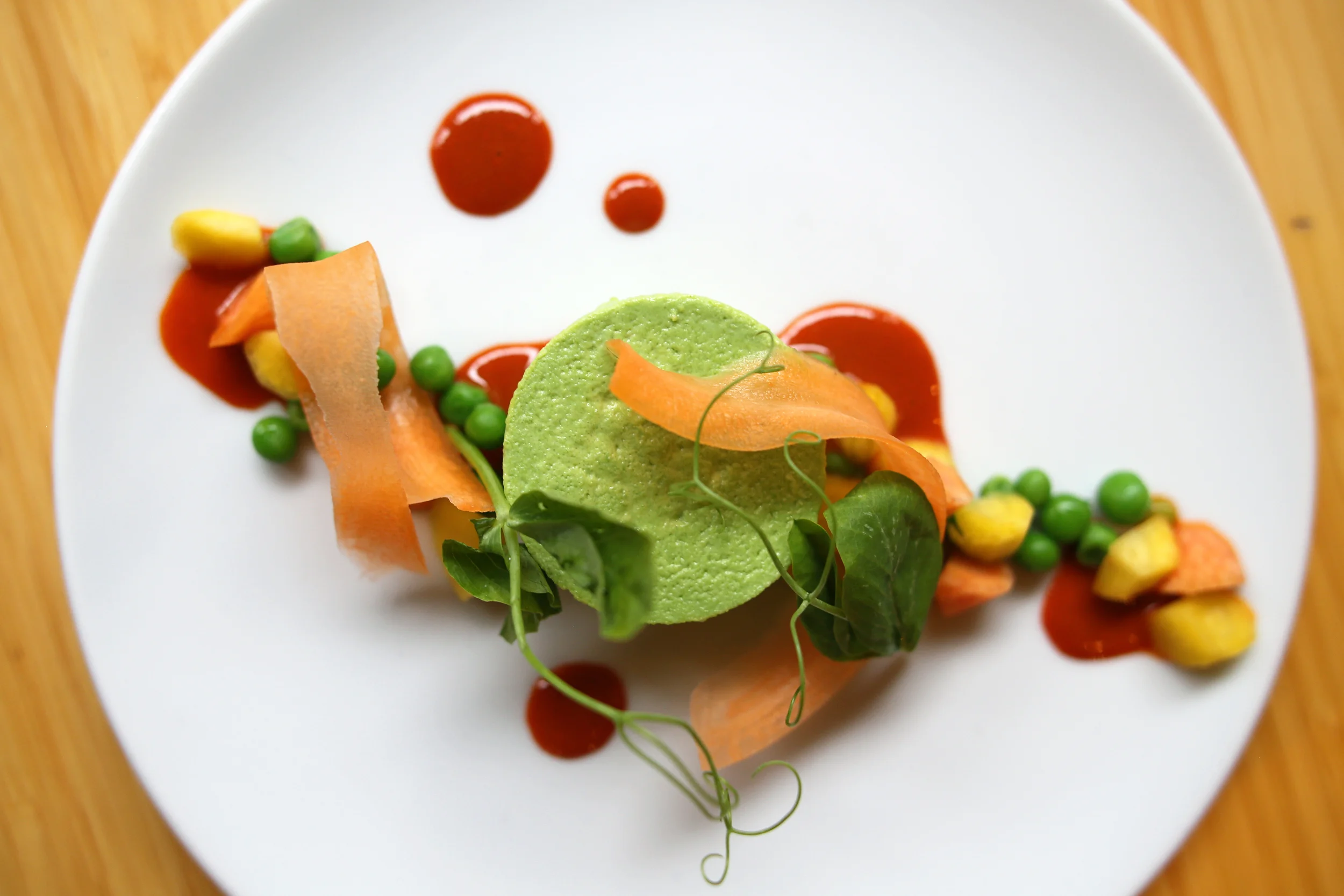 Pea Flan