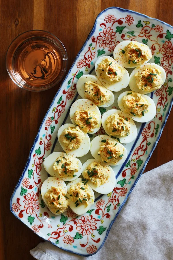 Miso Deviled Eggs — Set the Table