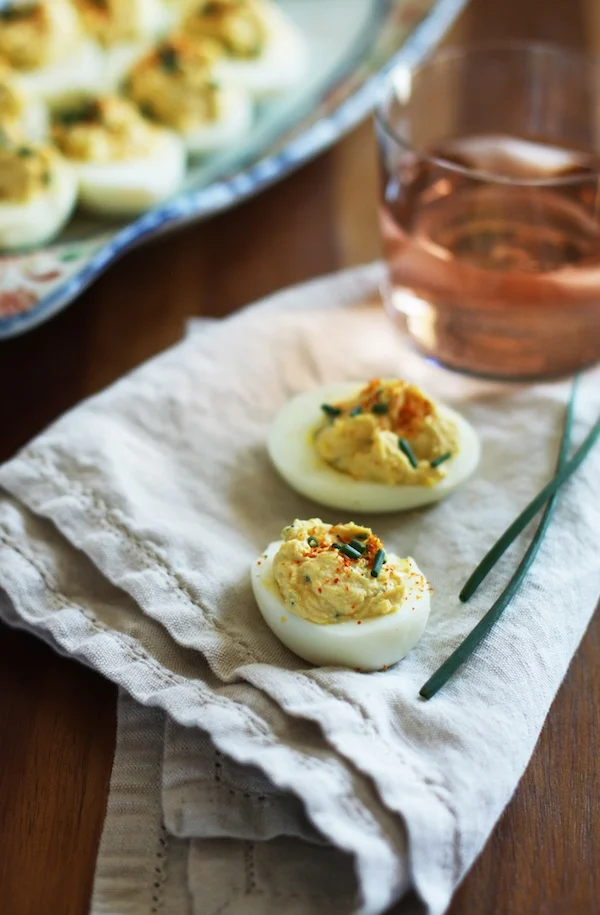 Miso Deviled Eggs — Set the Table