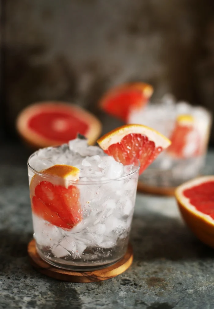 Cocktail Friday Grapefruit Vodka Soda — Set the Table
