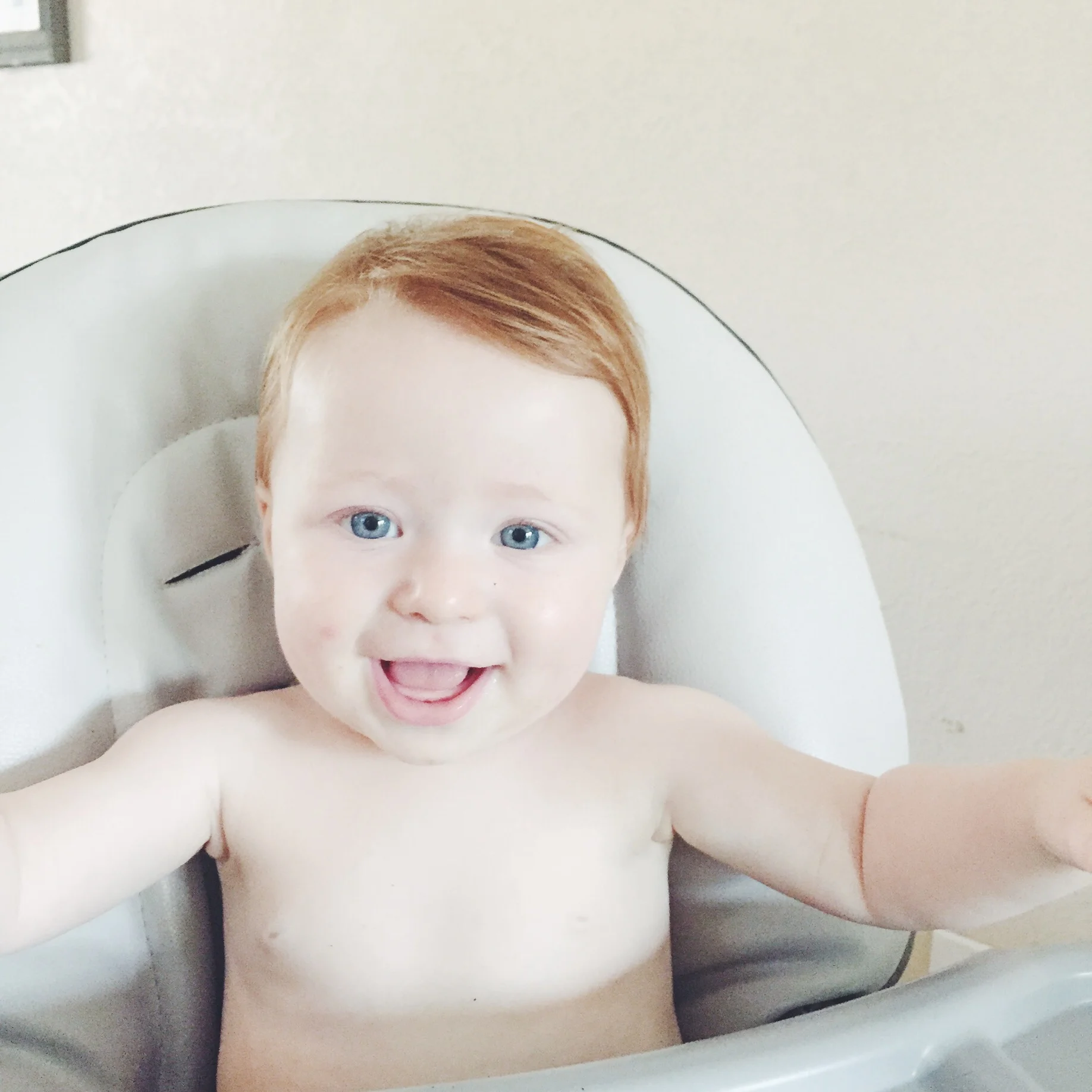 Always excited for mealtime!