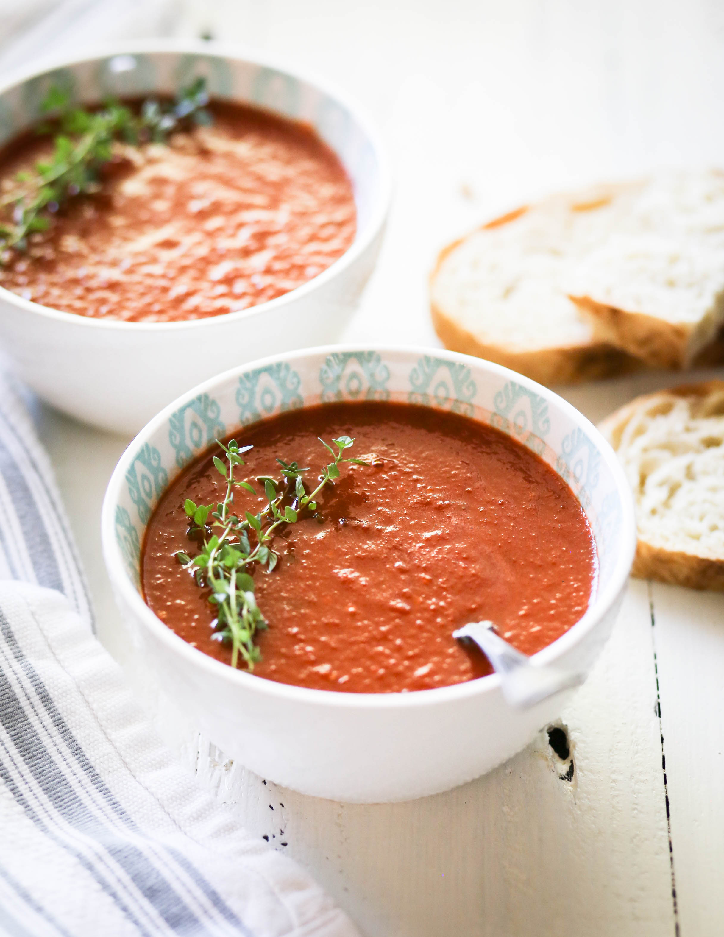 Simple Roasted Tomato Soup — Set the Table