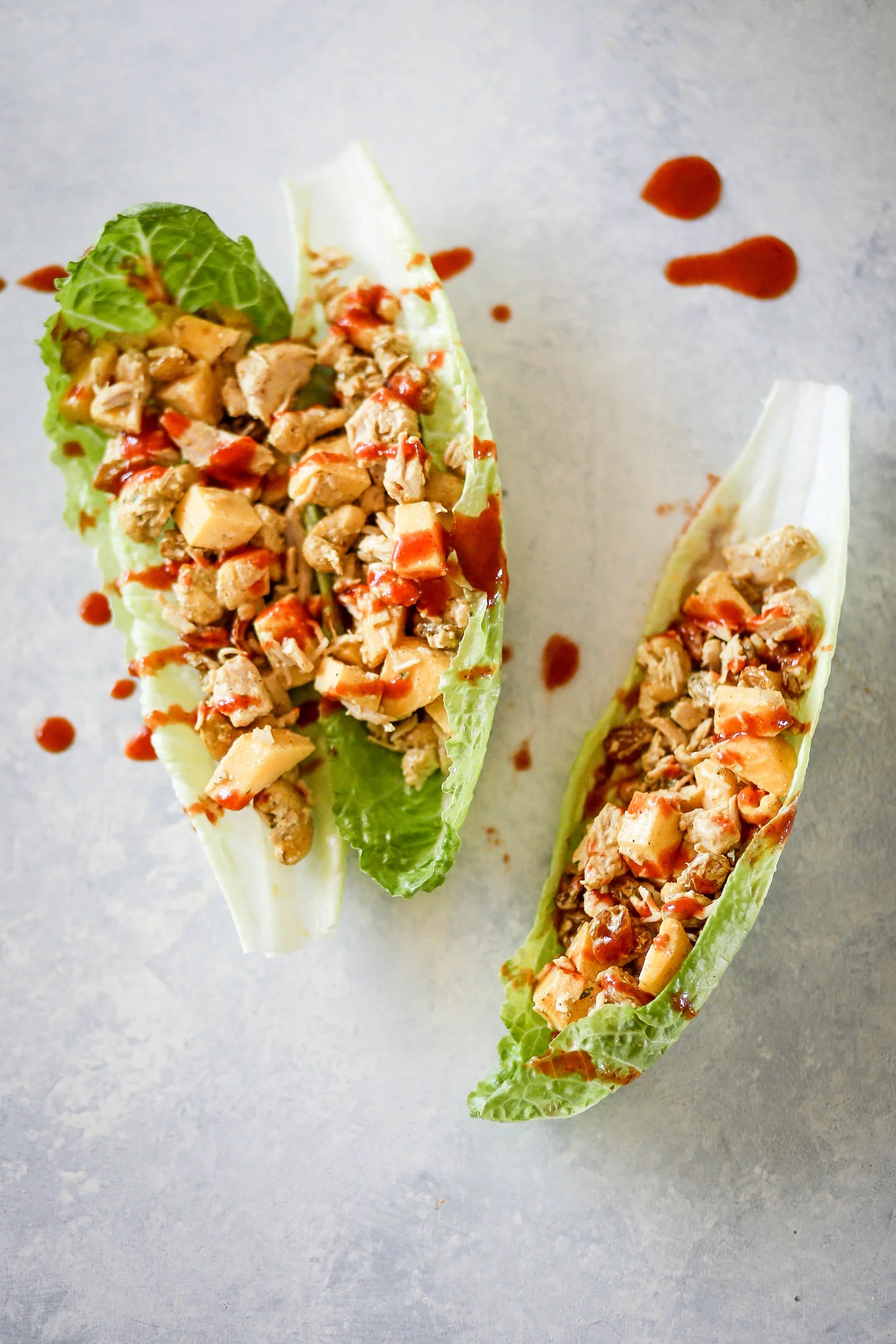 Sweet & Spicy Curried Mango Chicken Salad 