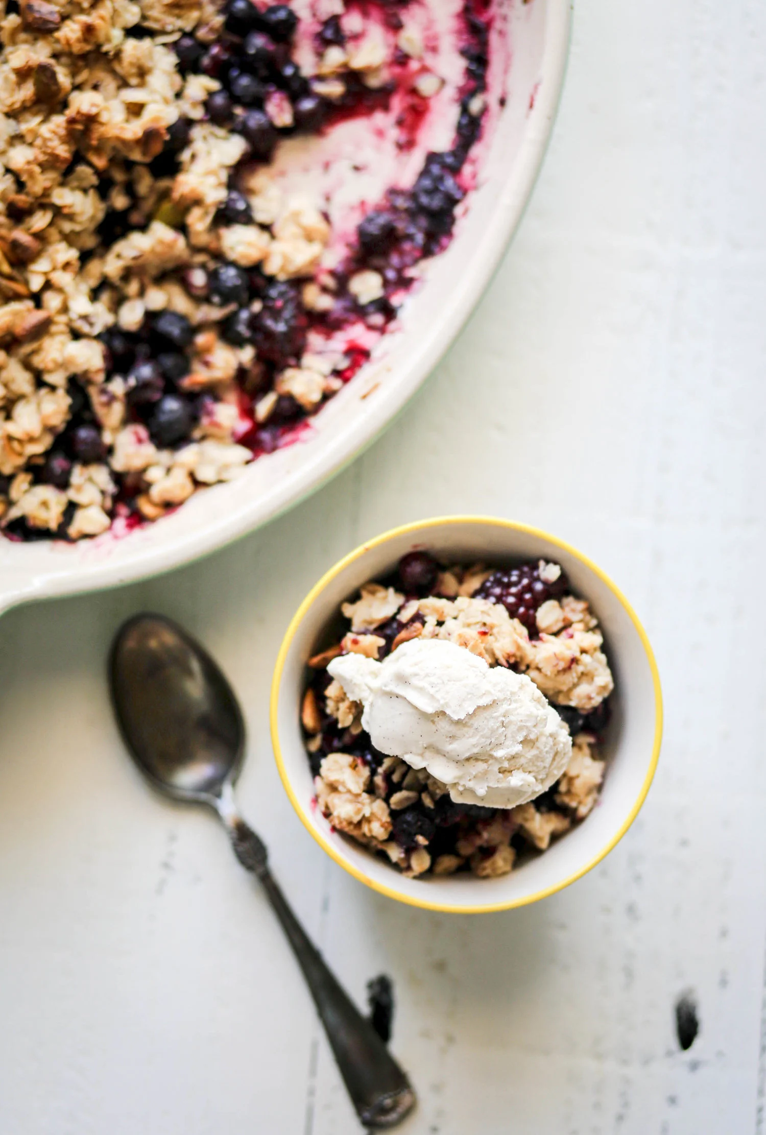 Black & Blueberry Crisp