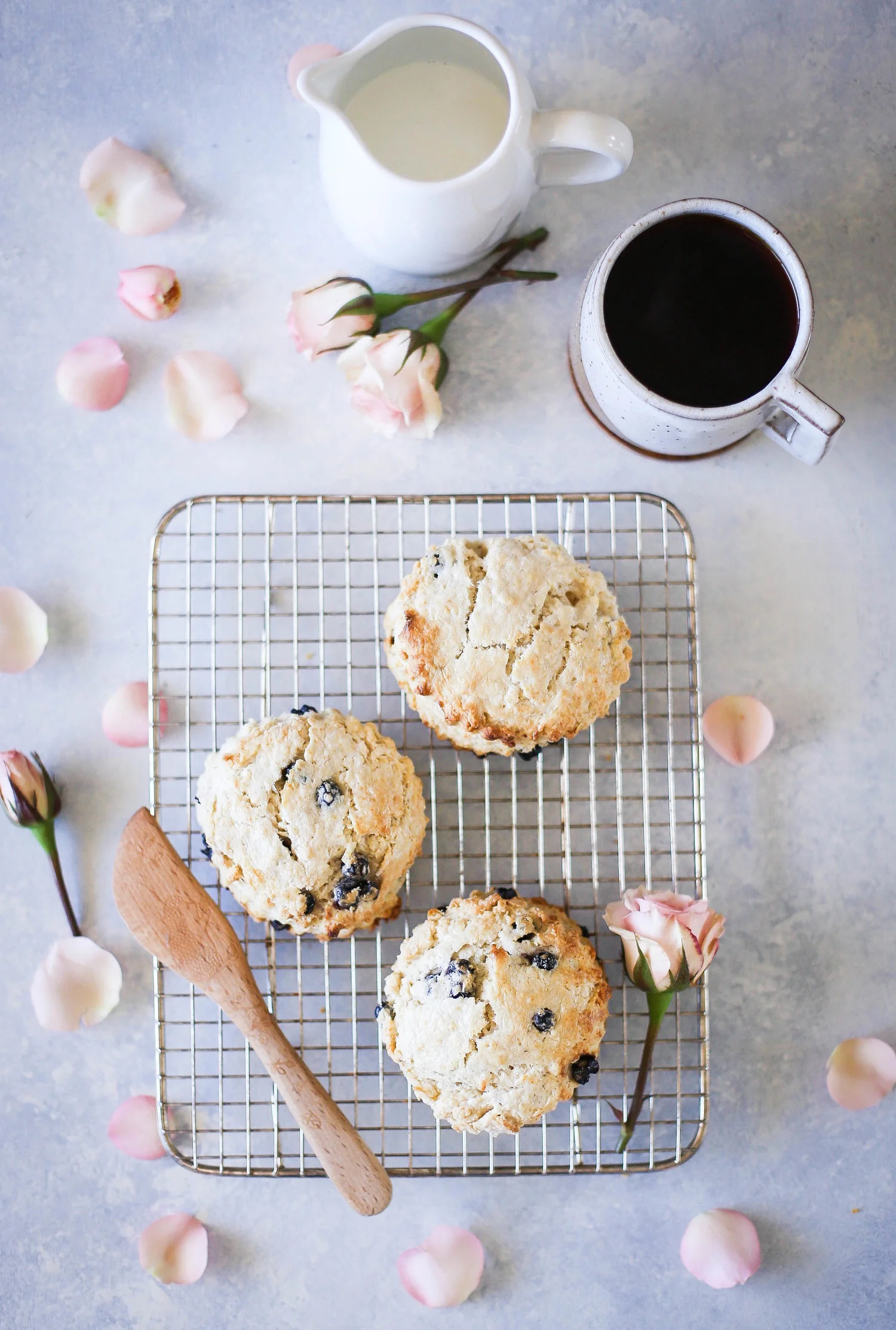 Blueberry Irish Scones + 5 Years of Set the Table