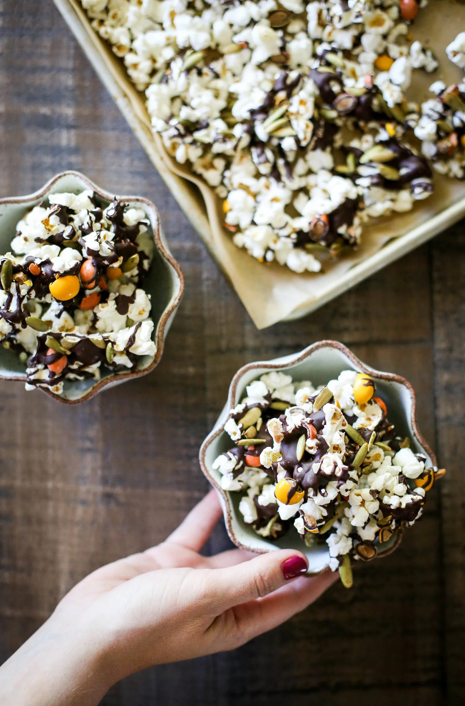 Sweet & Salty Chocolate-Peanut Butter Popcorn