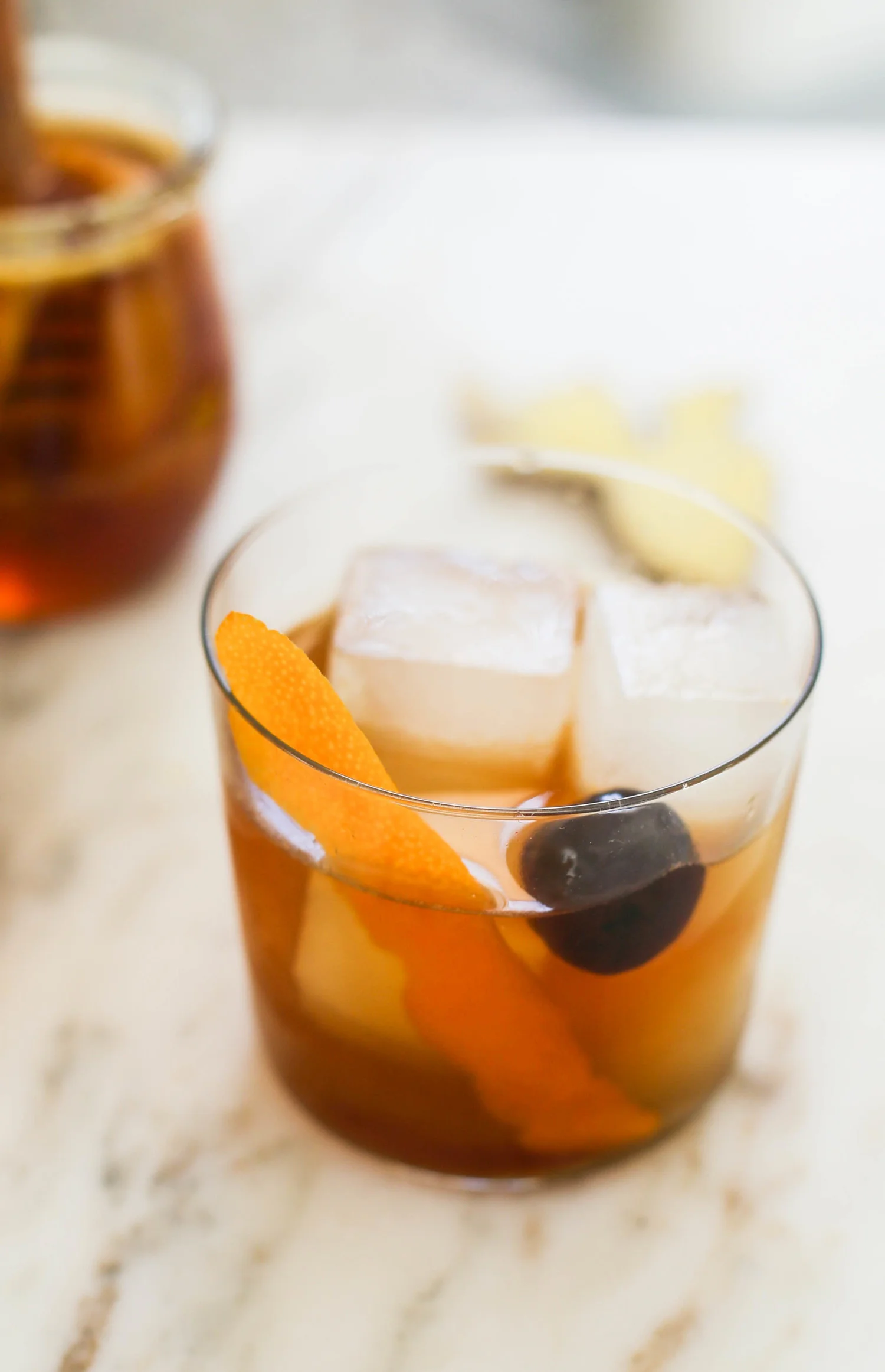 GingerMeyer Lemon Honey Old Fashioned — Set the Table