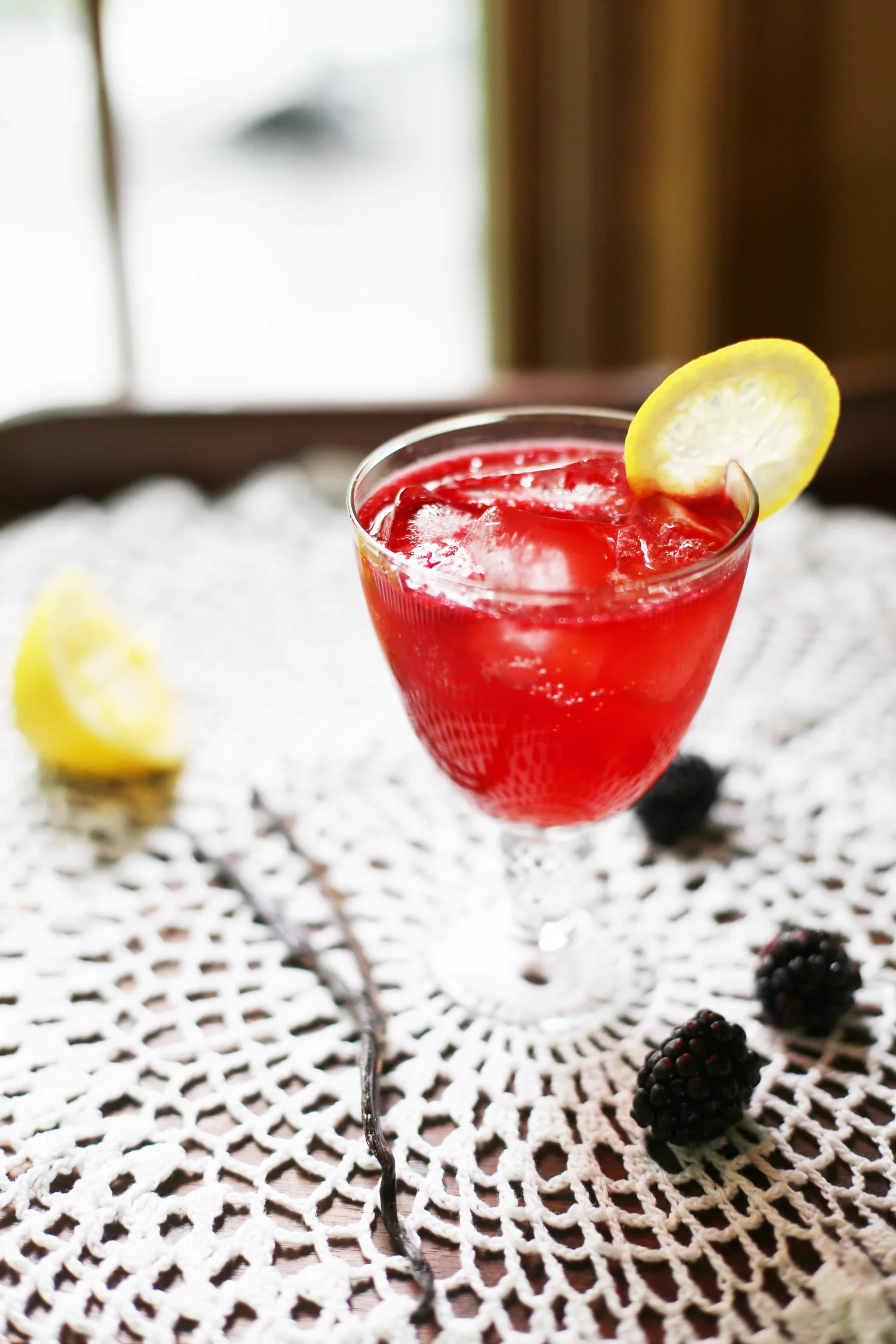 Cocktail Friday: Blackberry Vanilla Mocktail + VIDEO