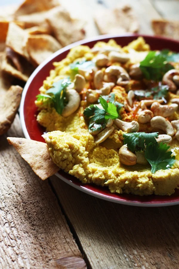 Curried Pumpkin Hummus