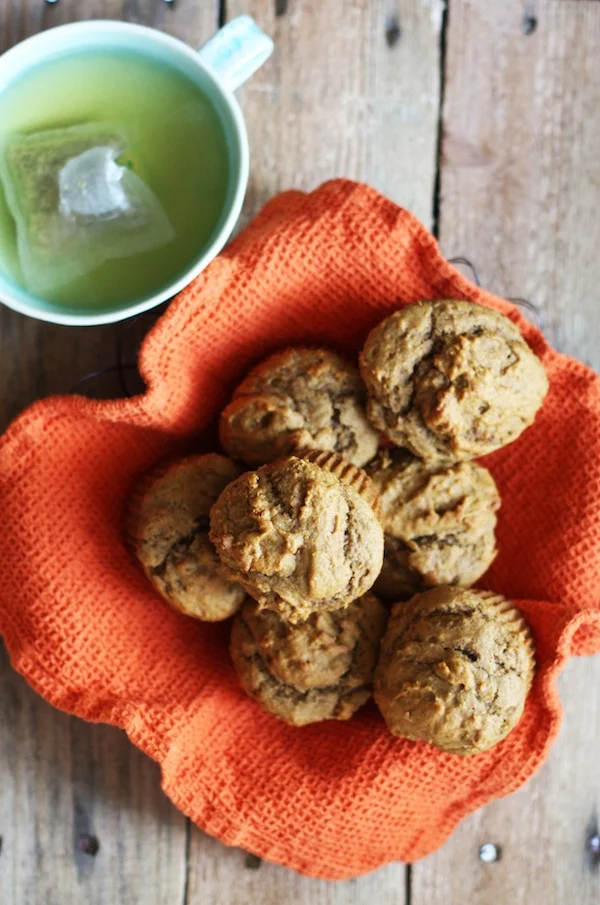 Olive Oil Pumpkin Muffins