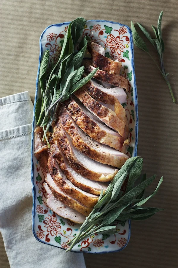 Cinnamon Rubbed Roasted Turkey Breast