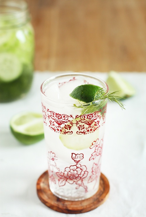 Cocktail Friday CucumberDill Infused Vodka (Soda + Lemonade) — Set