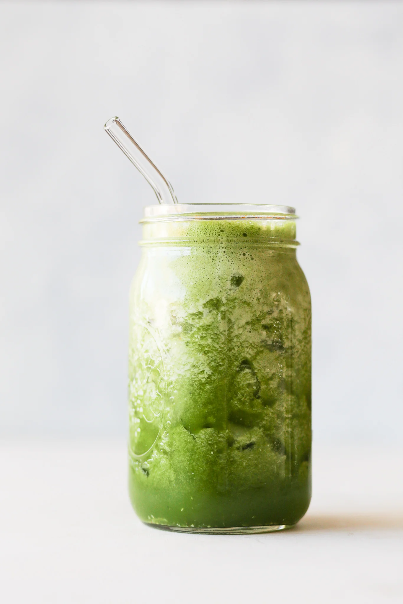 Detoxing Blended Green Juice 