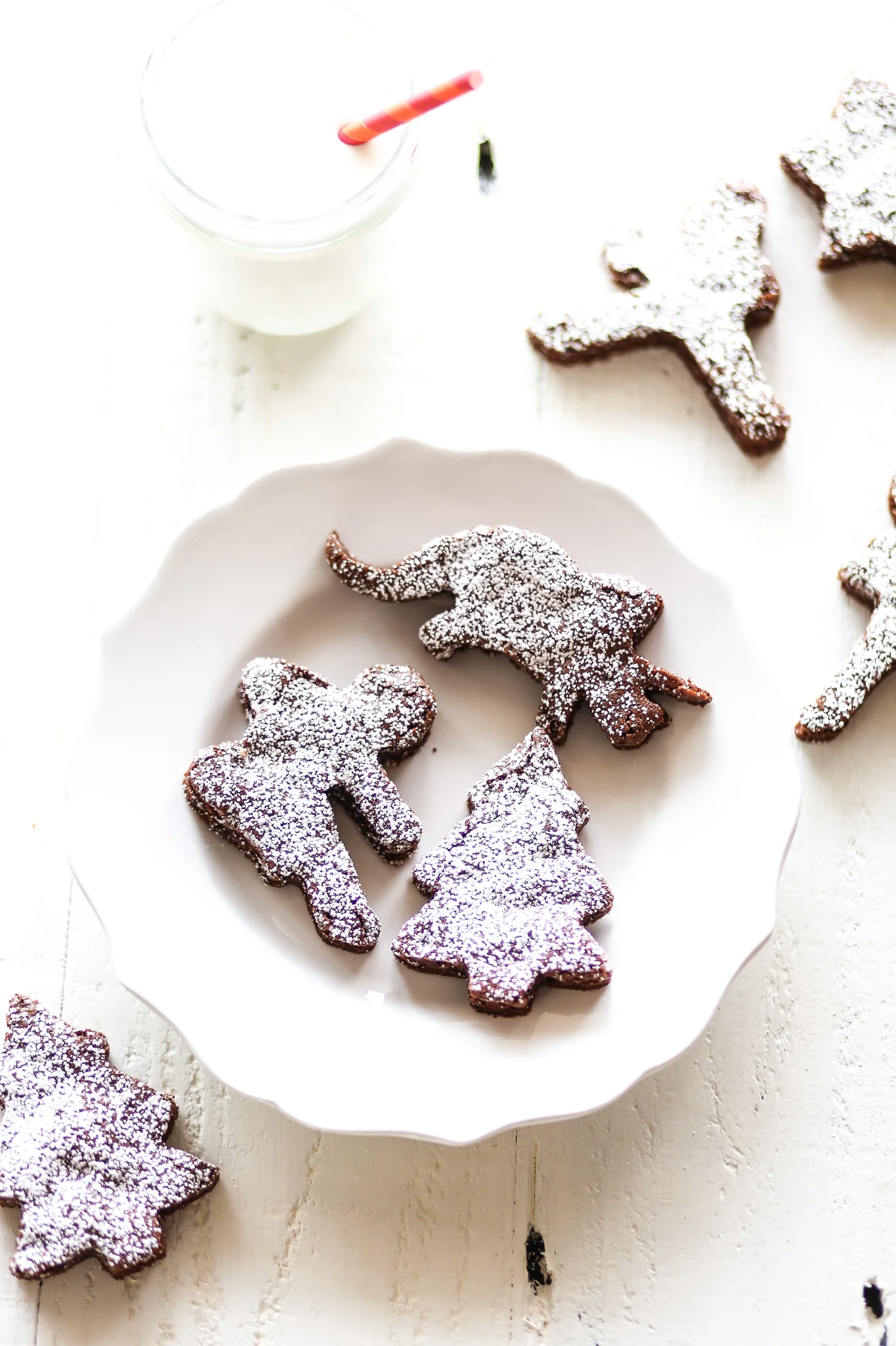 Spiced Brownie Cut Outs
