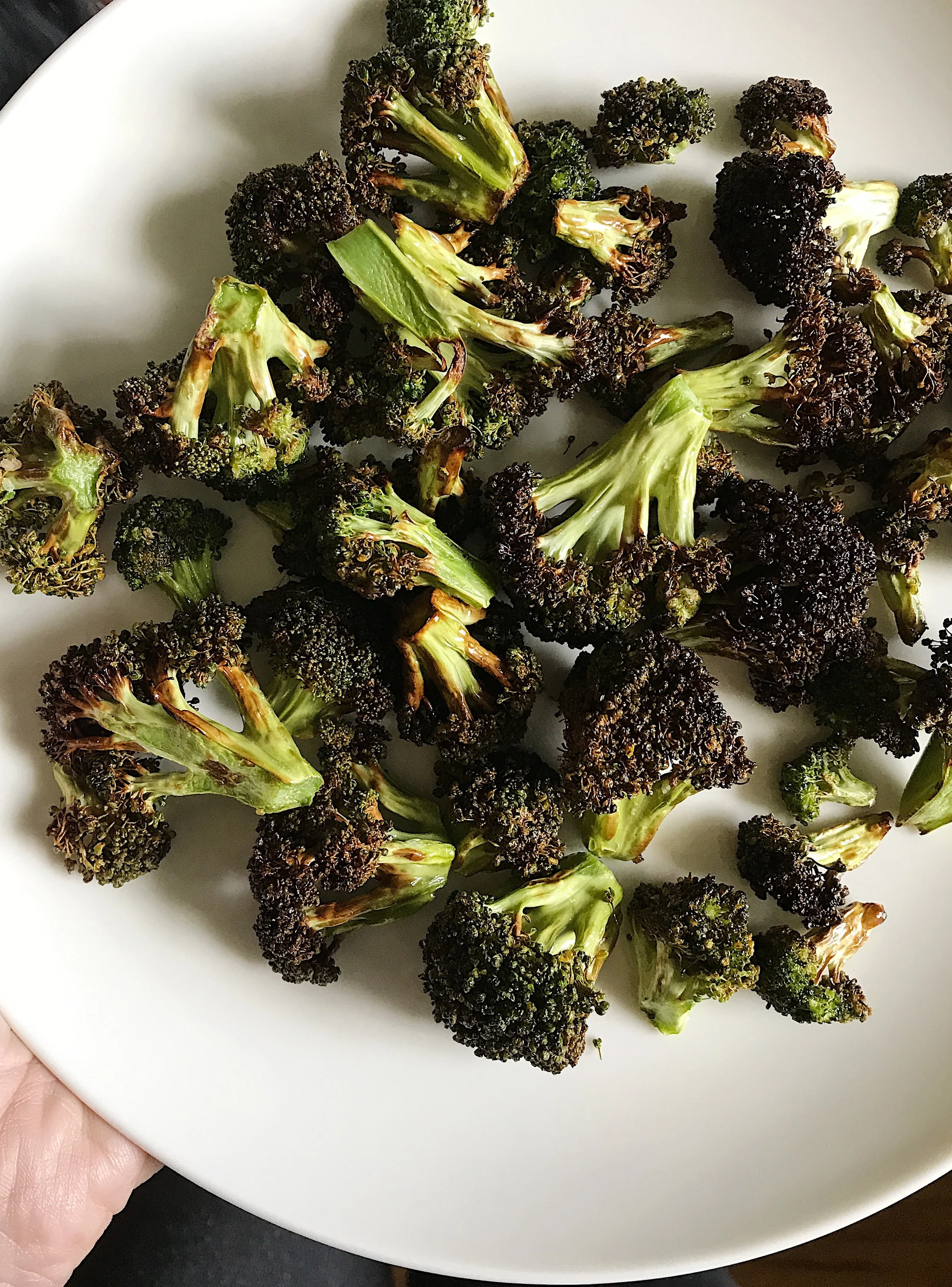 Air Fryer "Roasted" Broccoli