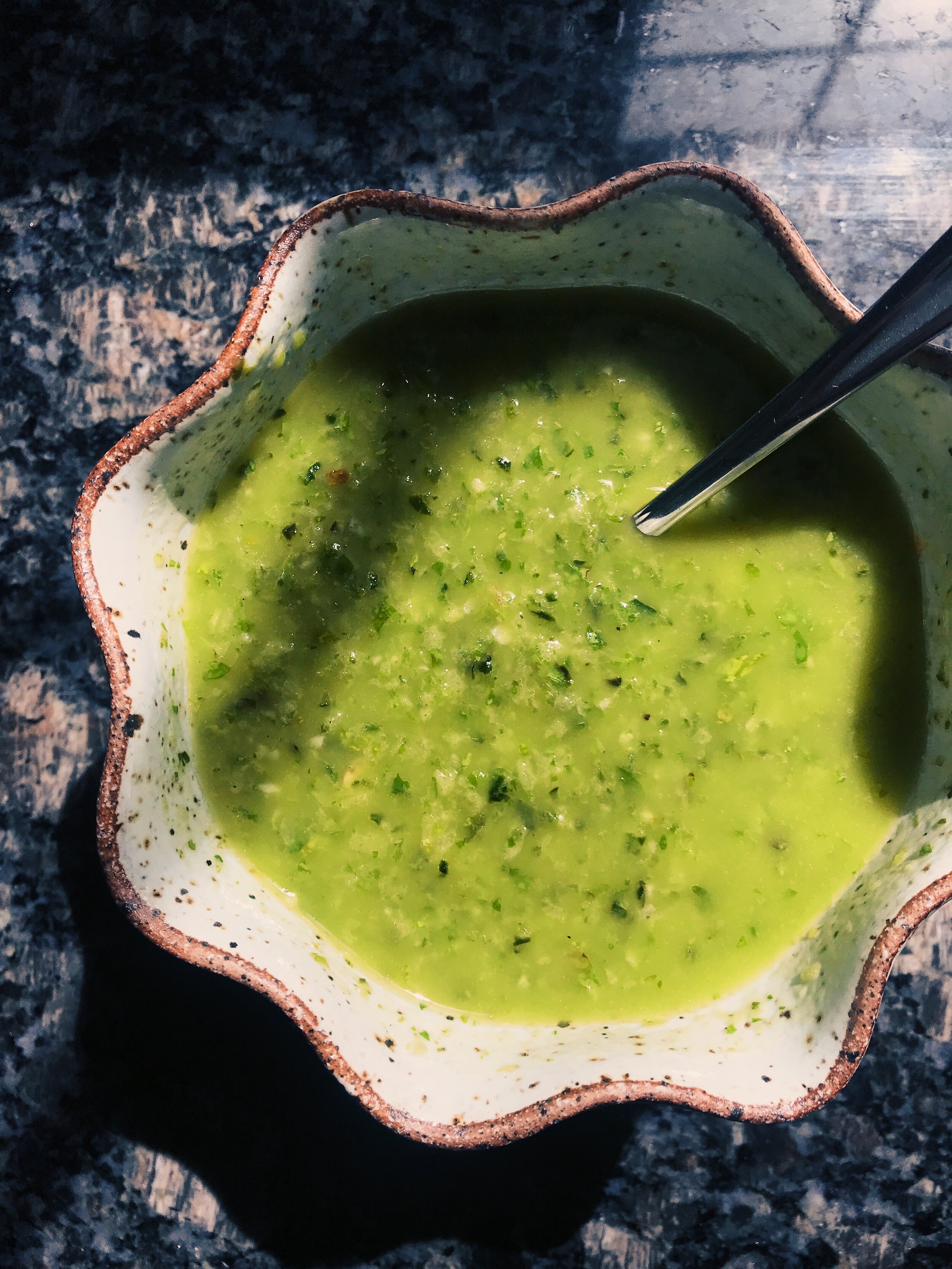 Cilantro Poblano Vinaigrette 