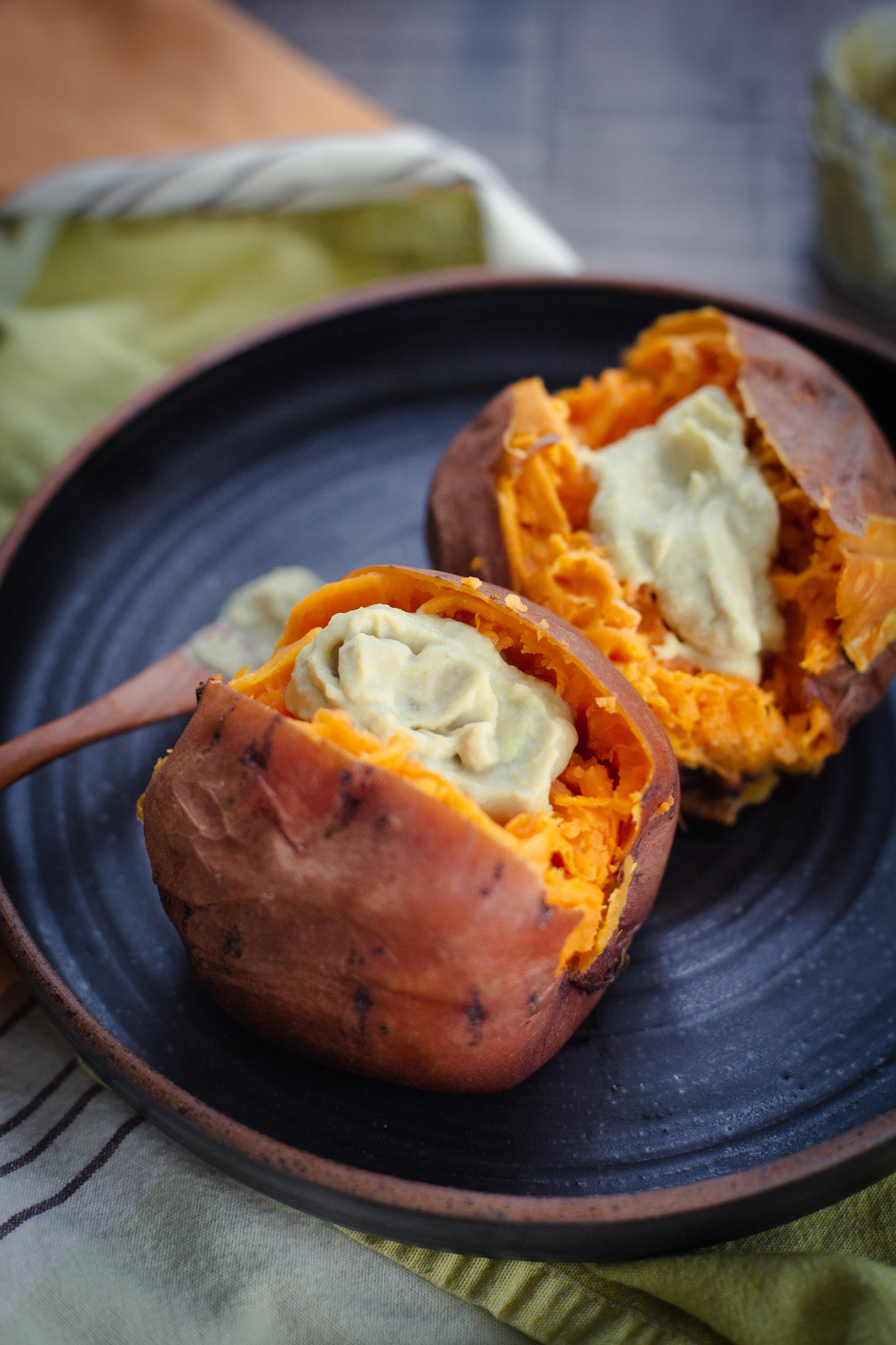 Cookbook Club: Baked Sweet Potatoes with Garlic Fermented Shrimp Butter
