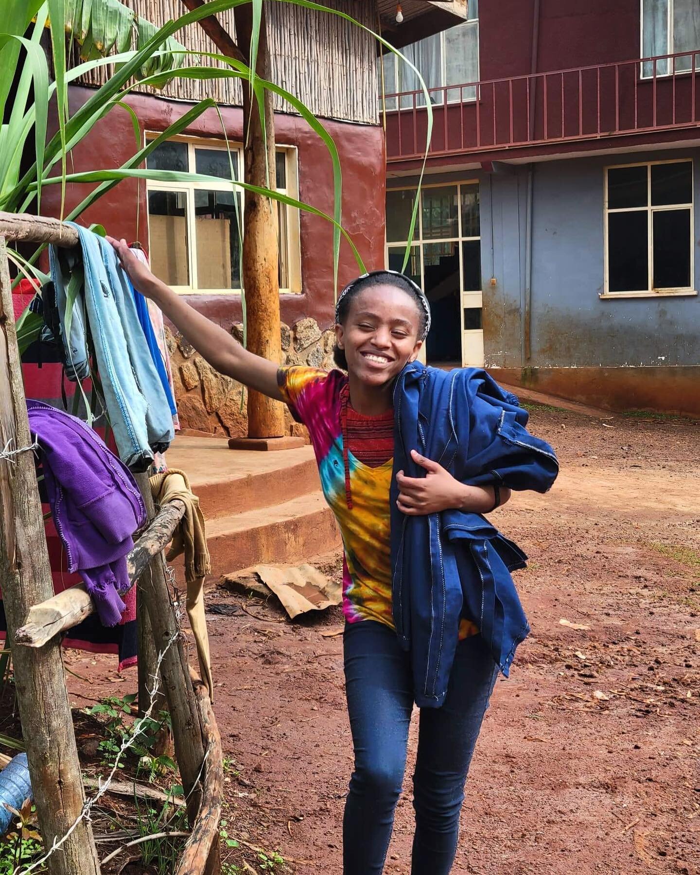 It's always a special weekend when Hannah visits! Hannah was one of the original children at Uryadi's Village. She is hearing impaired and with no formal sign language ever around, Hannah and the children at the Village created their own sign languag