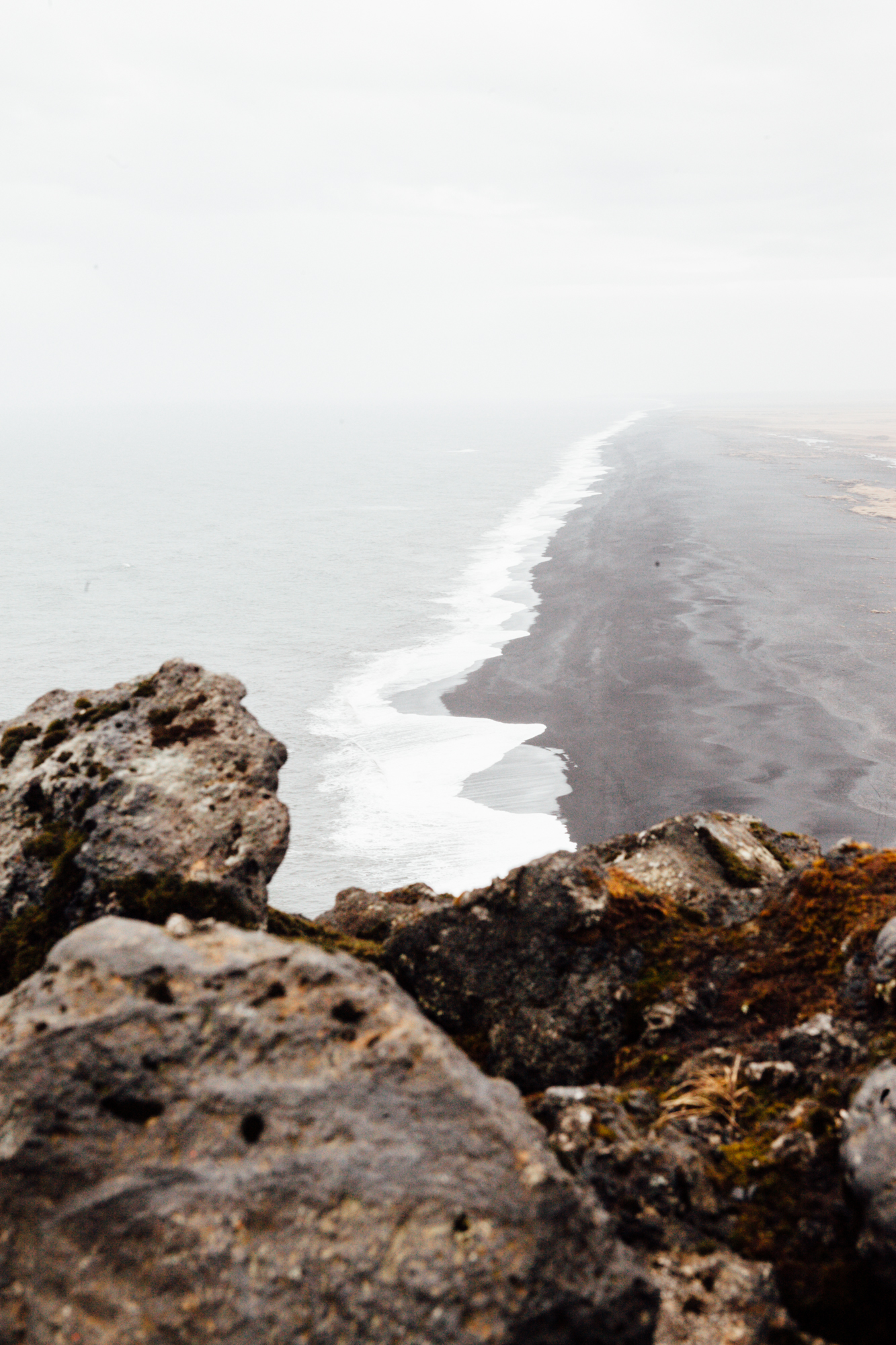  Looking West down the beach. 