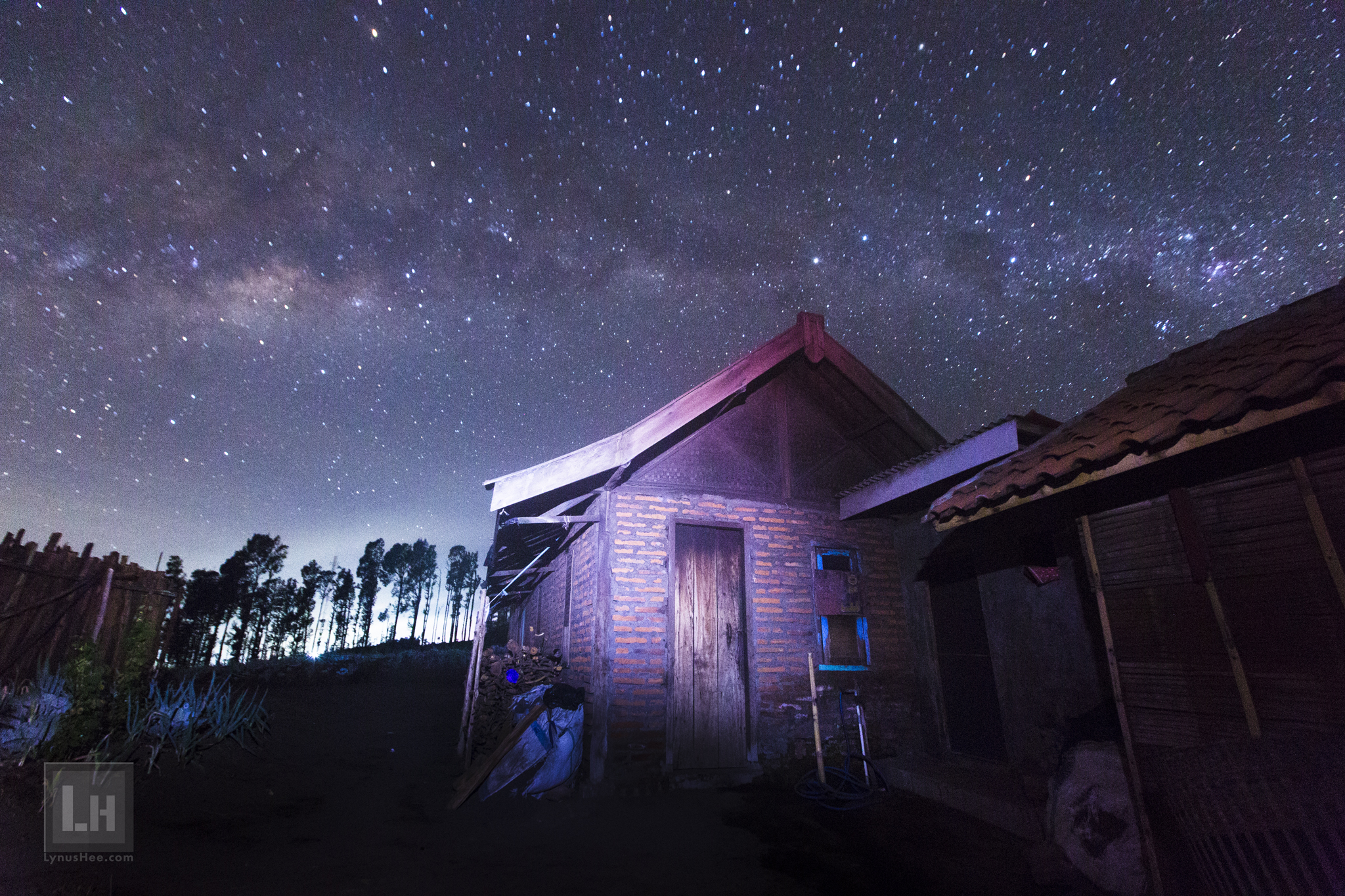 Barn in the Night