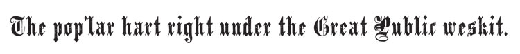 Foilhommerum Black - Uppercase: Yes Lowercase: Yes Numerals: No
