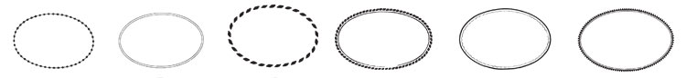 Brass Ovals
