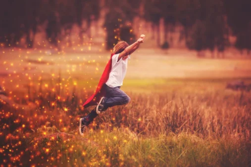 Write the magic of your childhood.   