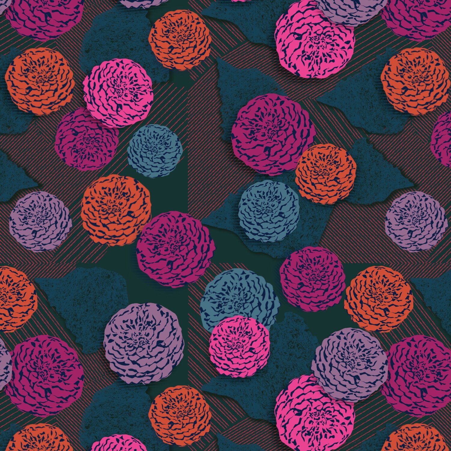 Tina Knop Morse Floral Pattern