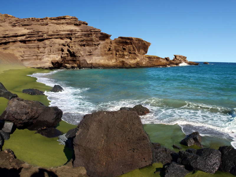 Green Sand Beach
