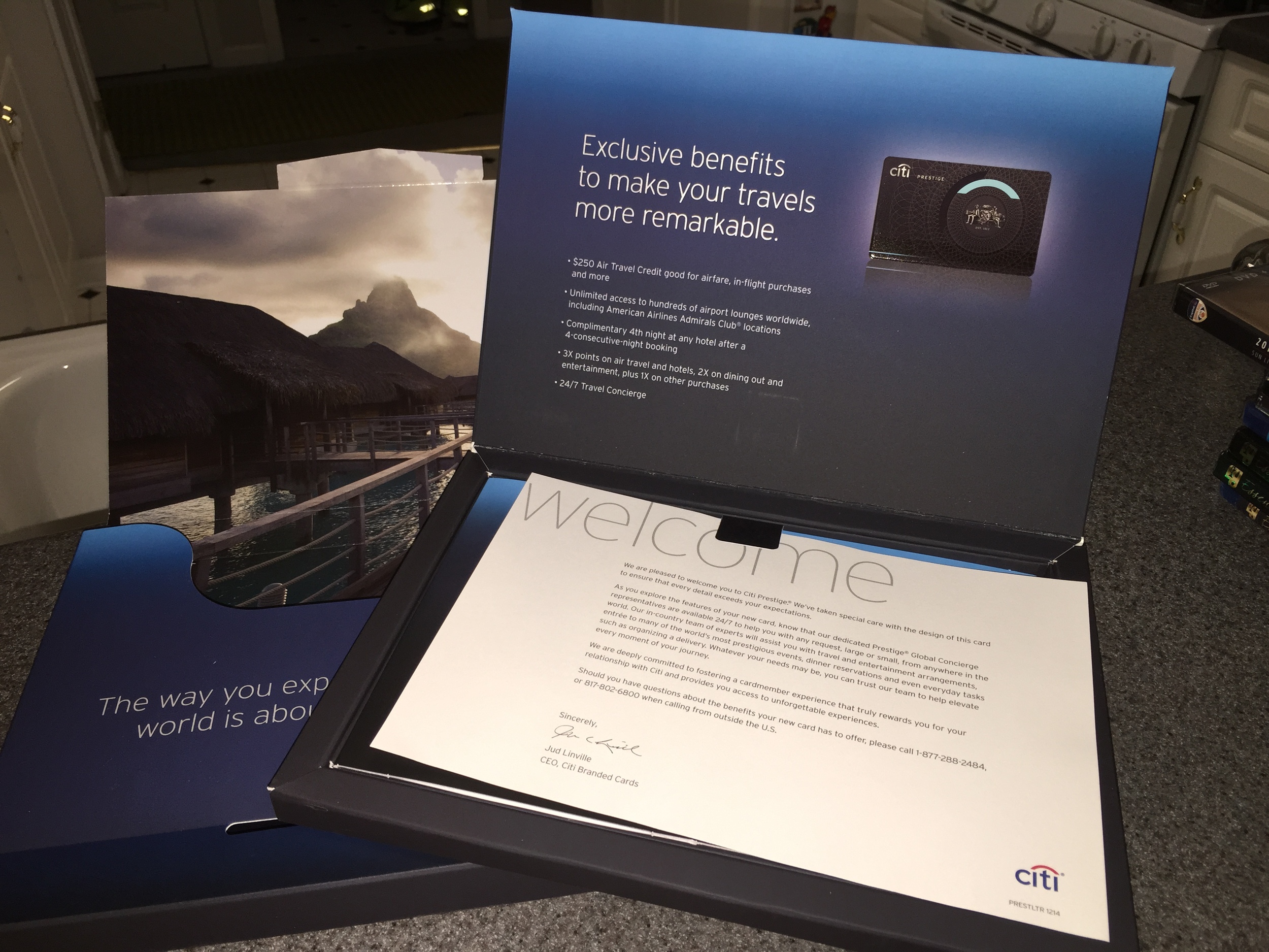 Citi Prestige Card documentation