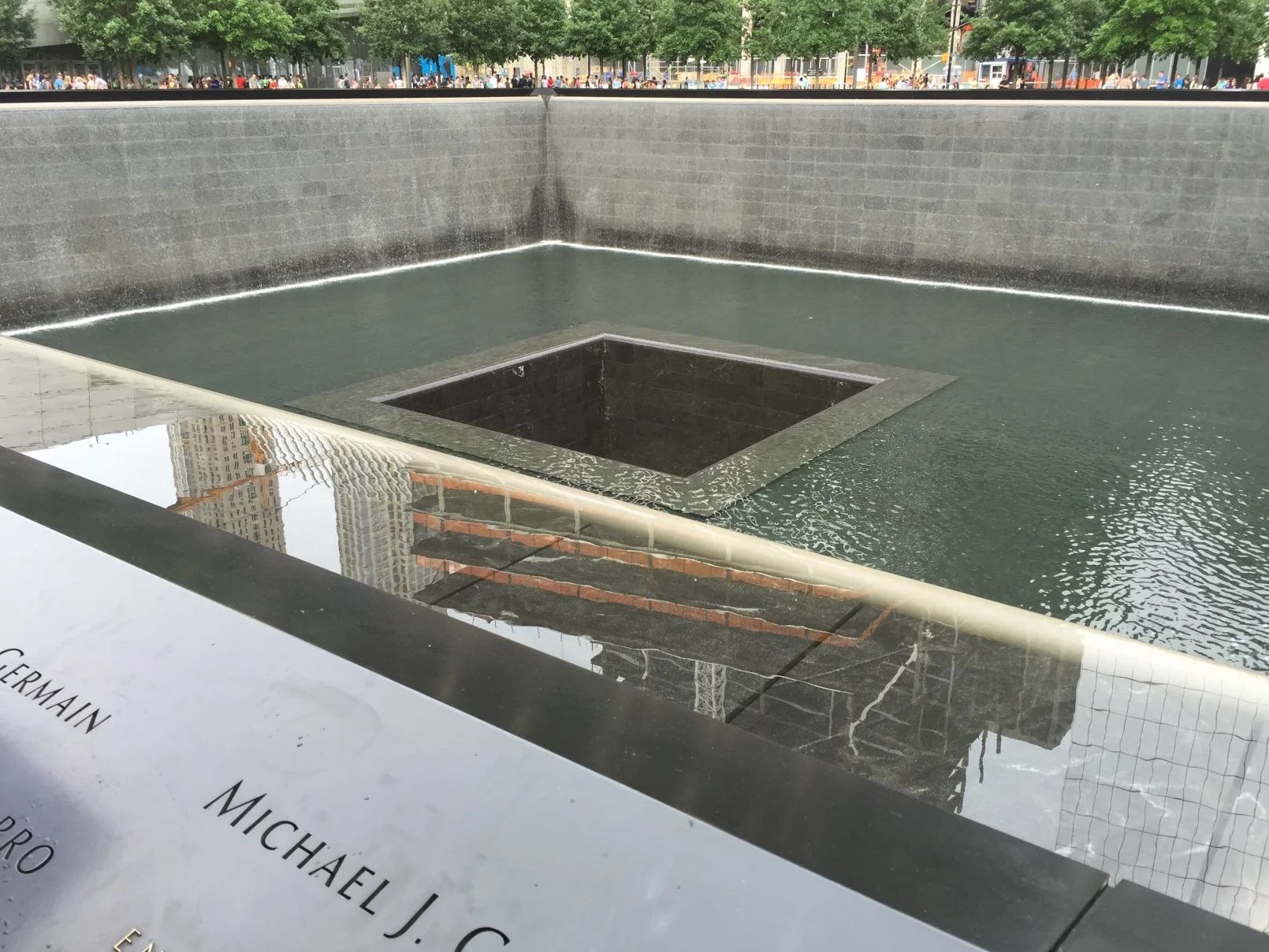 National September 11 Memorial pool